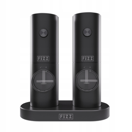 MŁYNEK ELEKTRYCZNY DO PIEPRZU I SOLI FIZZ DO PRZYPRAW ZESTAW