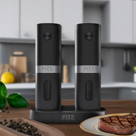 Młynek do pieprzu, soli i przypraw FIZZ ELEKTRYCZNY Zestaw