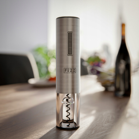 ELEKTRYCZNY KORKOCIĄG OTWIERACZ DO WINA FIZZ ZESTAW 4w1