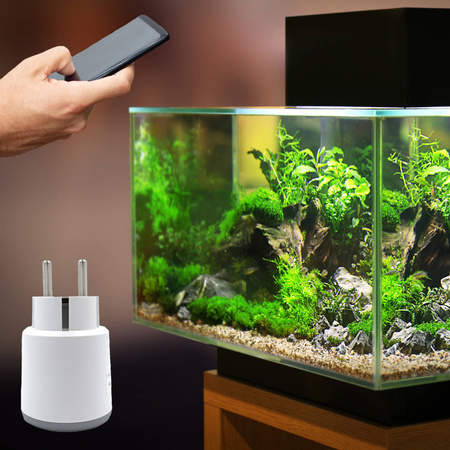 Wtyczka z pomiarem prądu SMART Gniazdko Watomierz 3680W