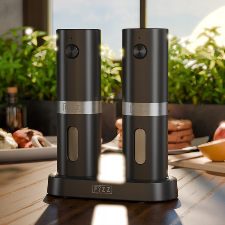 Młynek do pieprzu, soli i przypraw FIZZ ELEKTRYCZNY Zestaw